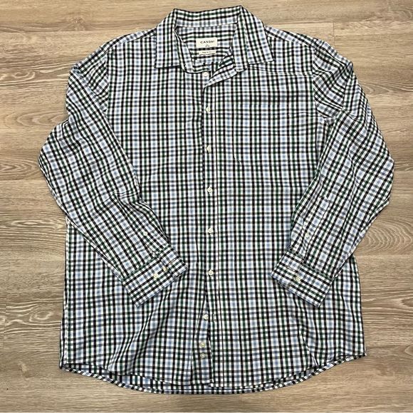Canda Other - 23. Canda Regular Fit Super soft Cotton Plaid Button Up Shirt